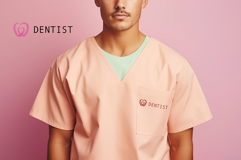 Arztkittel individuell bedruck mit Logo